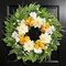 Spring Wreath for Front Door, 24 Inch Spring Wreath Floral with Peony Ranunculus Hydrangea Flower Summer Door Wreaths for Porch Entryways Wall Window Farmhouse Party Home Seasonal Decor